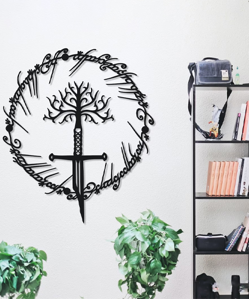  Narsil LOTR Wandkunst aus Holz